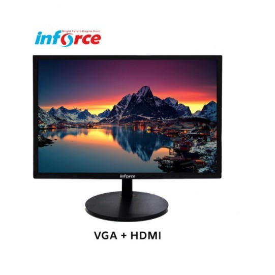 Monitor 19inch LED Inforce 1950NH VGA HDMI / Monitor 19" Murah