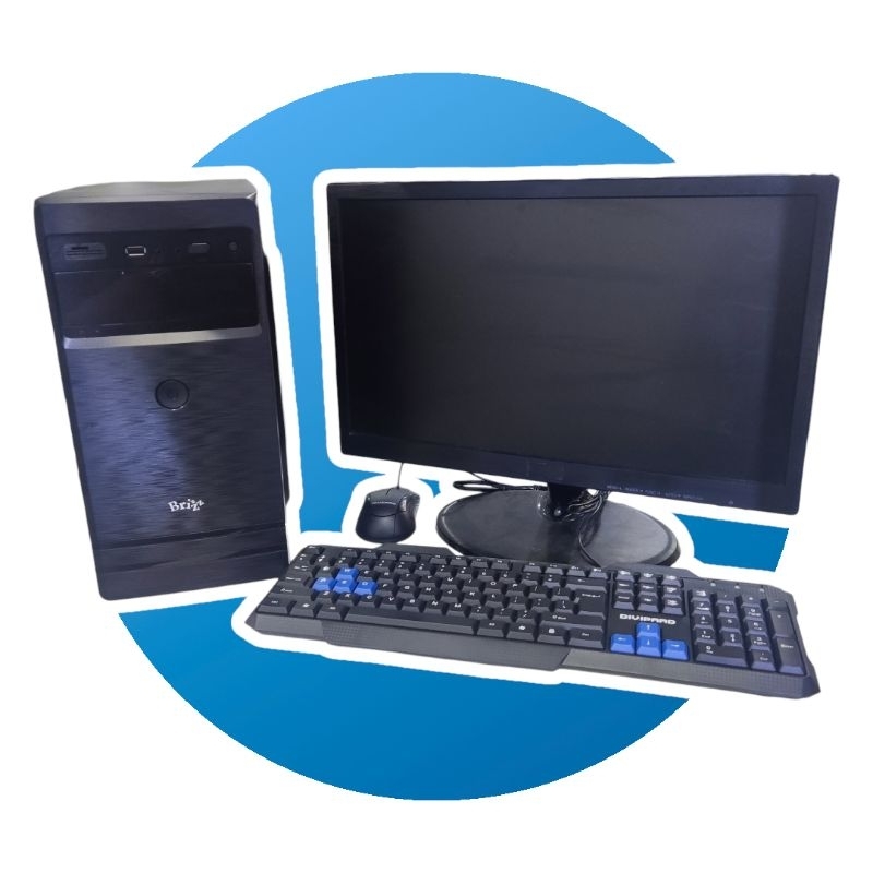 PAKET Fullset KOMPUTER  PC PELAJAR Intel  Core i3