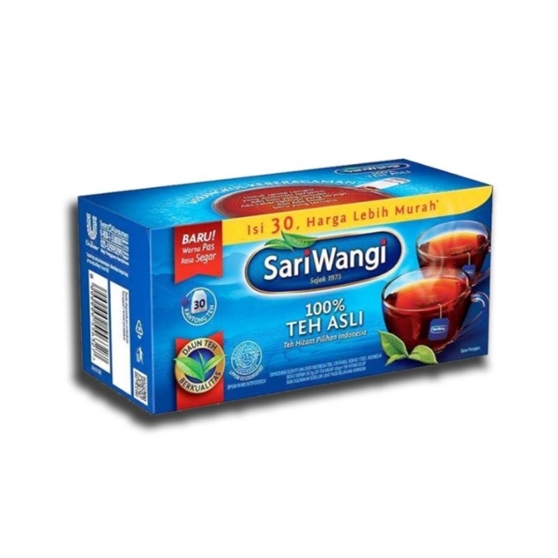 

Sariwangi Teh Celup Hitam Asli 30 x 1.8g