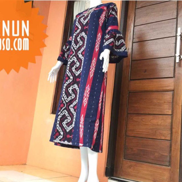 GAMIS TENUN IKAT TORAJA NAVY