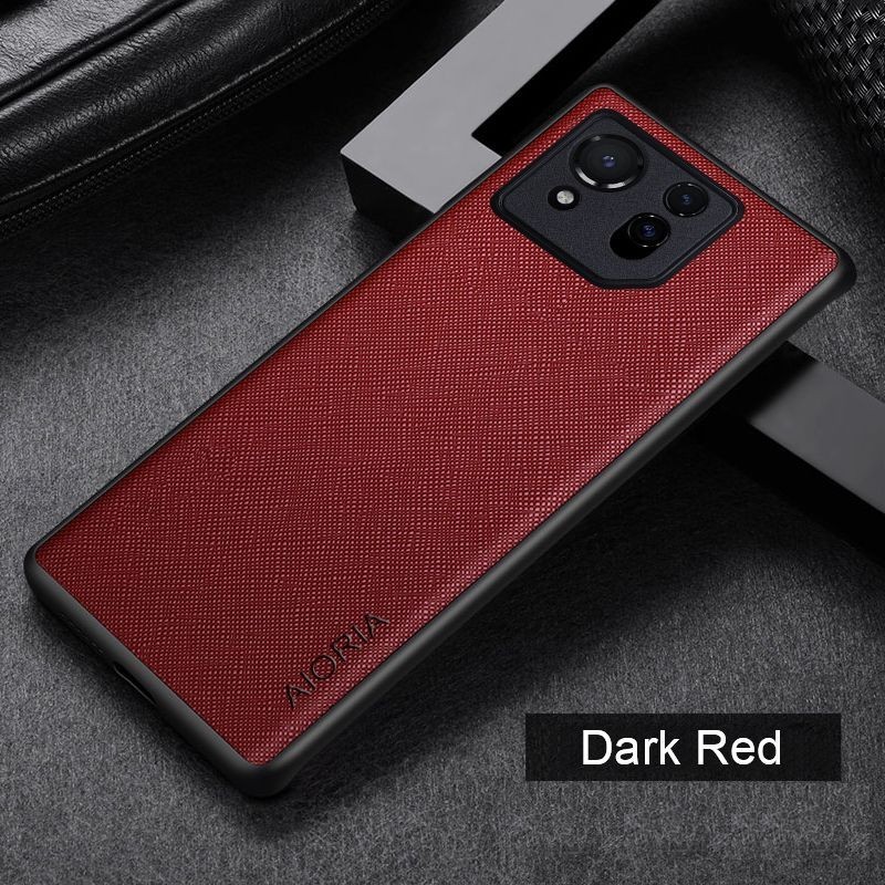 CASING ROG 8 PRO / ROG 8 CASE CANVAS CROSS PATTERN PREMIUM SOFTCASE