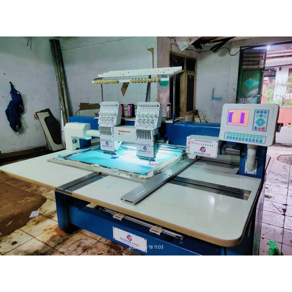 Dana Pertama Mesin Bordir Komputer Full Gress & Second Bergaransi Free Instalasi