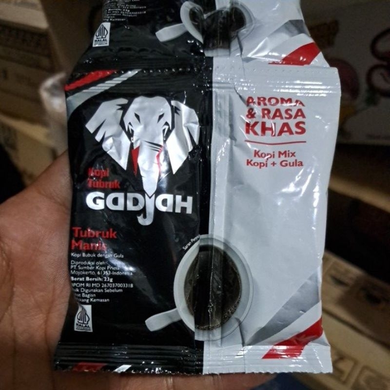 

kopi gadjah kopi mix kopi+gula