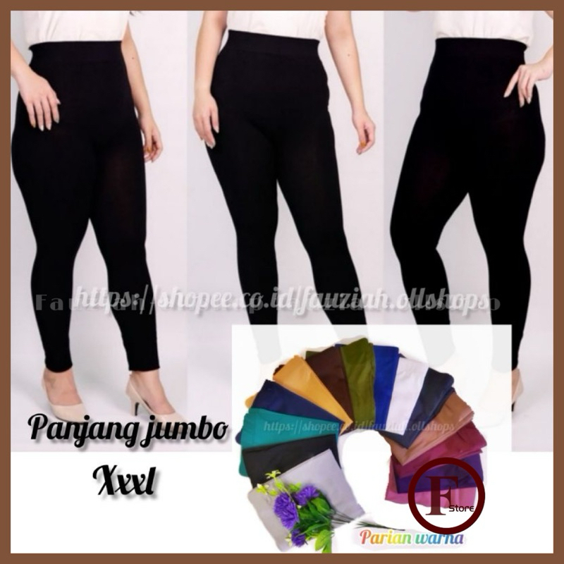 leging PANJANG super JUMBO XXL-XXXL/ sepandek premium/legging lentur/legging wanita/legging super
