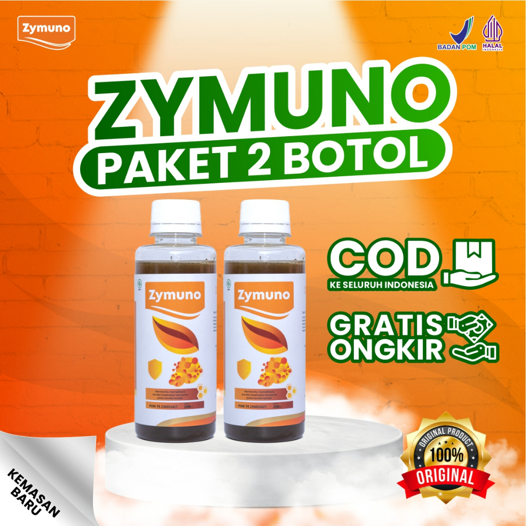 

ZYMUNO Paket 2 Box 100% Madu Herbal Alami Imunoterapi Terapi Kesembuhan Mencegah Kanker Tumor Kanker Ganas Akut Daya Tahan Tubuh Per Botol Isi 200ml