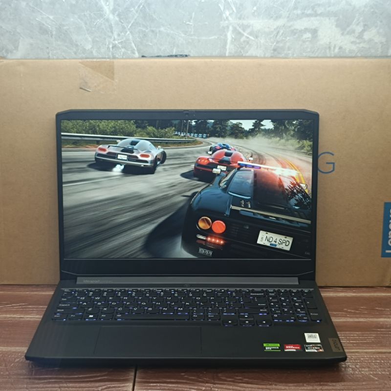Lenovo Ideapad GAMING 3 15ACH6 AMD Ryzen 5-5500H RAM 8GB SSD 512GB RTX 2050