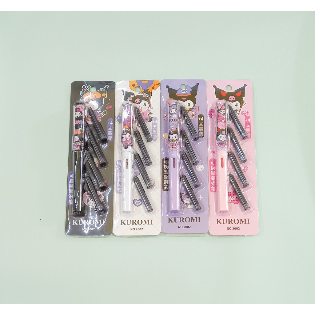 

Pulpen tinta Sanrio + isi tinta 4pcs / pena tinta Sanrio