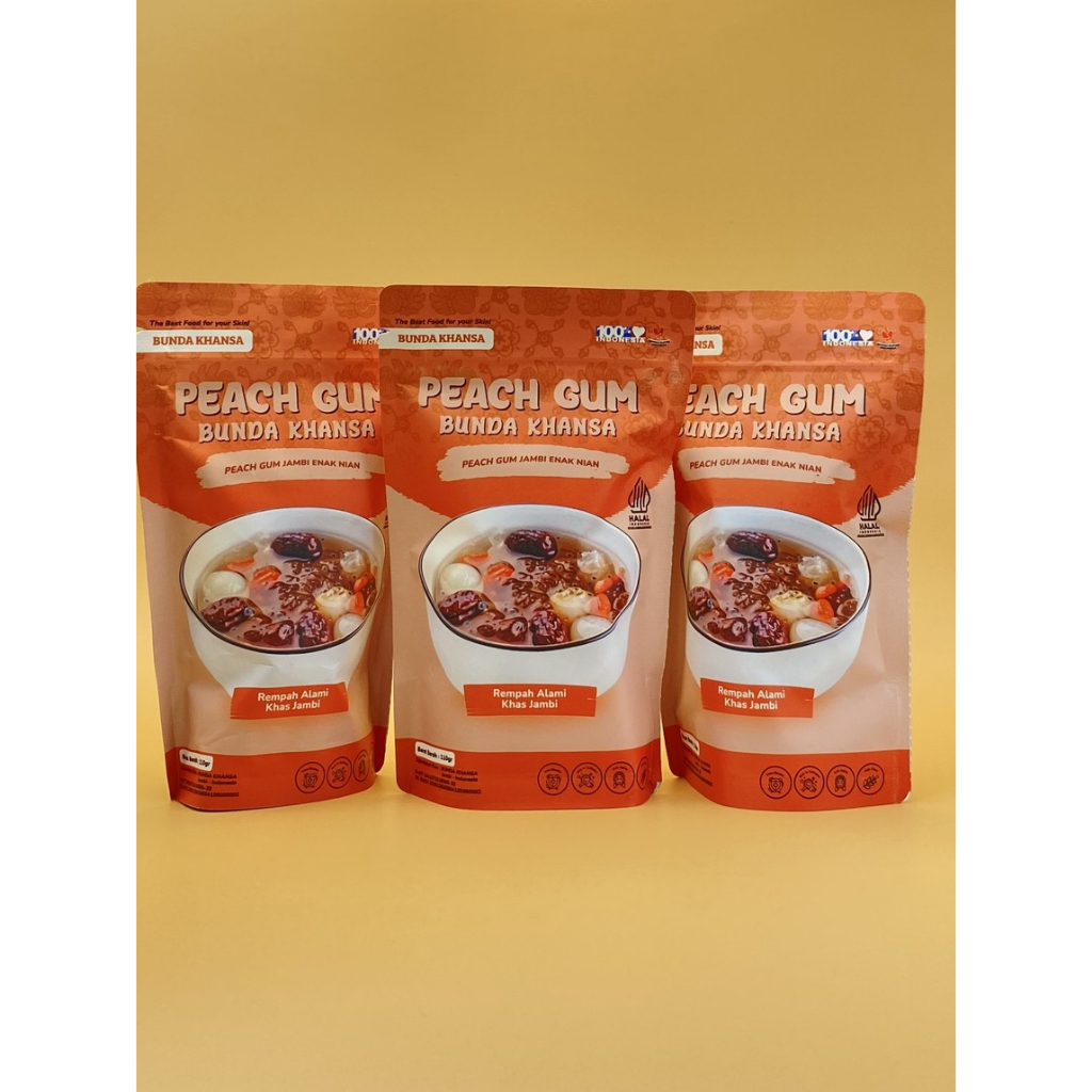 

peach gum bunda khansa