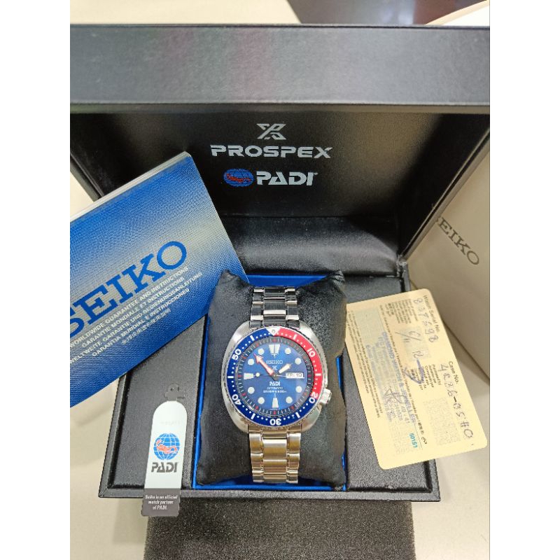 Seiko prospex Padi turtle special edition srpe99k1 bekas sangat Bagus normal semua fullset