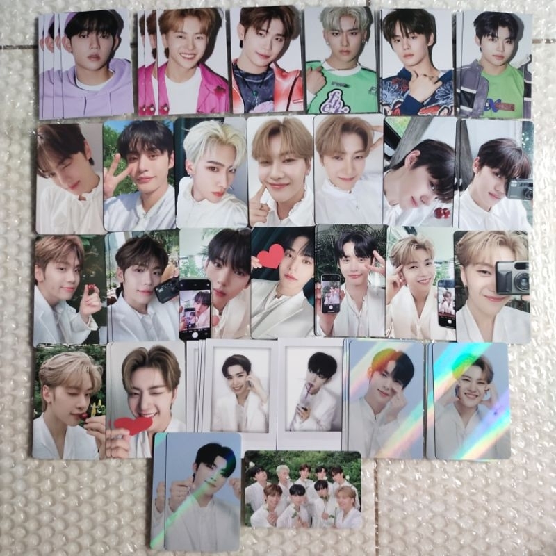 trading card tc zerobaseone zb1 fancon jebewon sung hanbin jiwoong zhang hao matthew taerae ricky gy