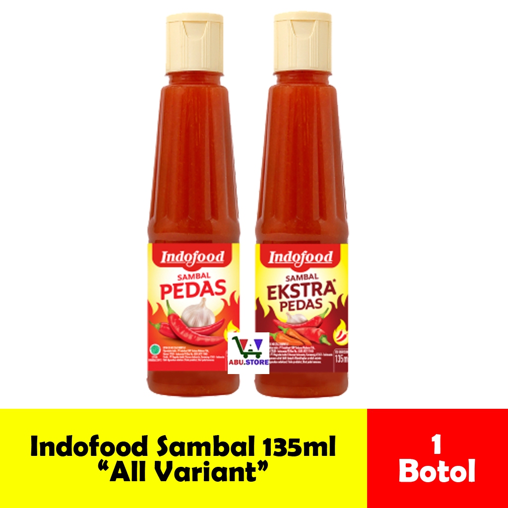

Indofood Sambal Pedas / Ekstra Pedas 135 ml