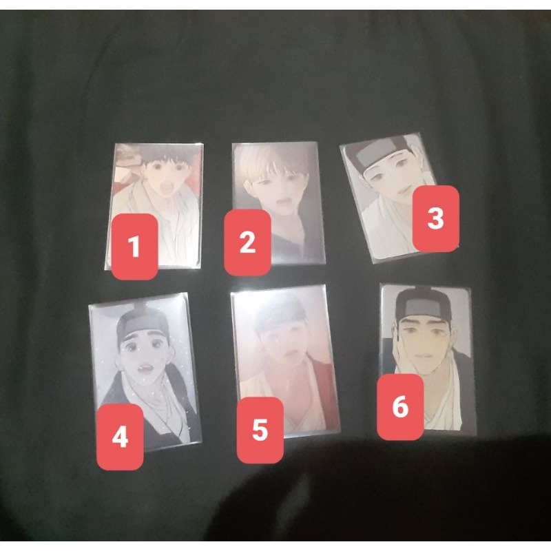 Photocard Gwitae Haunted by Desire Manhwa BL Jmee Lezhin