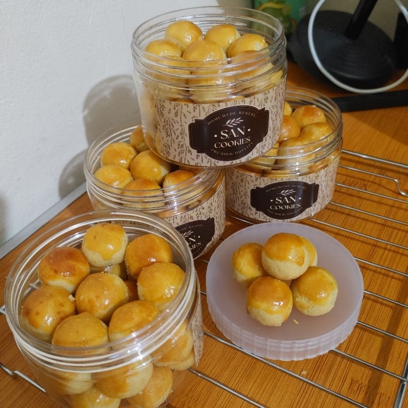 

San Cookies Nastar Keju Premium ukuran 400ml