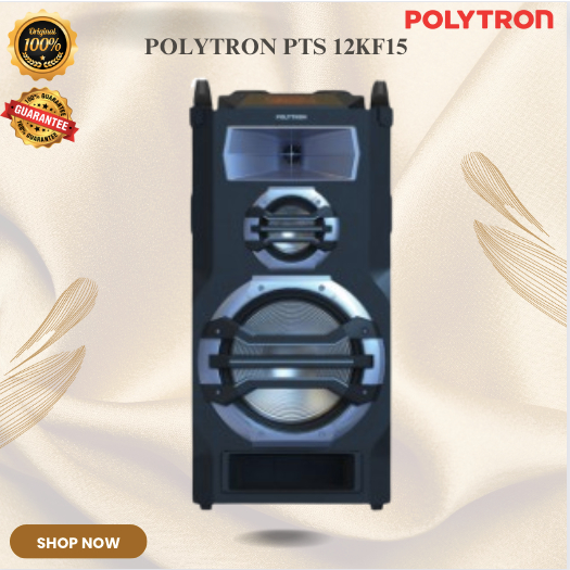 POLYTRON SPEAKER PORTABLE PTS 12KF15 BLUETOOTH 12inch/PTS12KF15/PTS 12 K 15/PTS-12KF15/POLYTRON SPEA