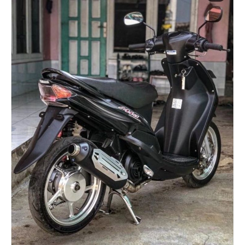 Striping lis stiker standar ori Mio jari jari 2007 hitam stiker ori Mio 2007 striping Mio sporty 200