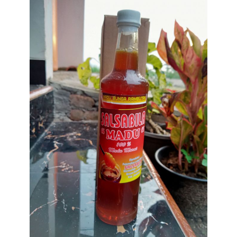 

Madu Bunga Rambutan Murni Asli 100% Wonosalam Ukuran 650 ML