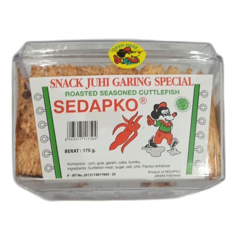 

Sedapko Juhi Panggang 175g / Sedapko Snack Juhi Garing Special 175g