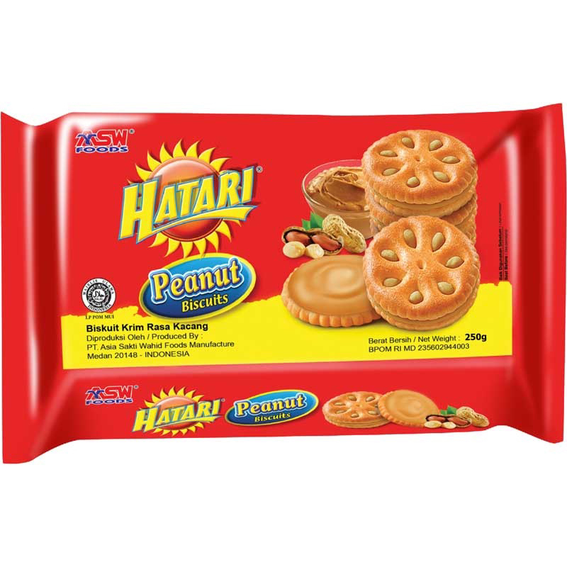 

Hatari biskuit peanut 225 gram