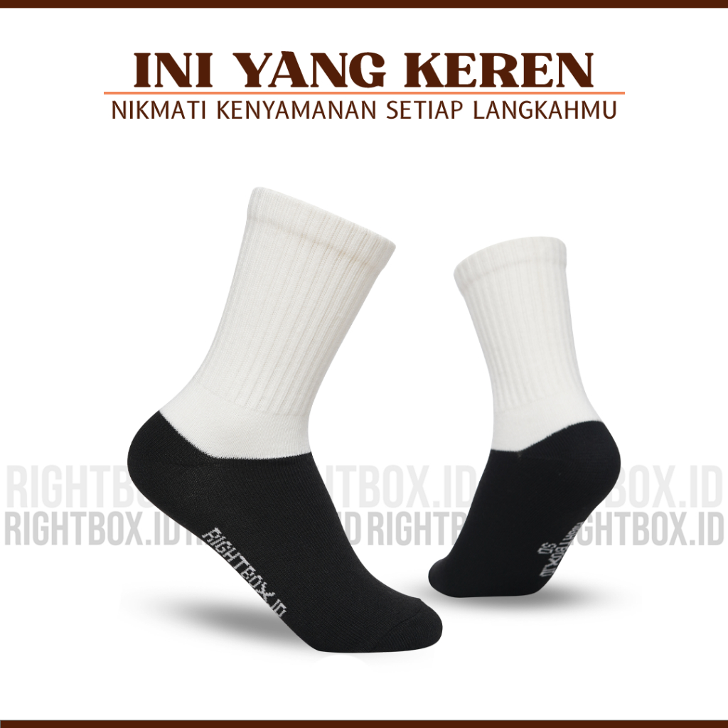 Rightbox, Kaos Kaki Sekolah Rightbox, Full RIB, SD SMP SMA