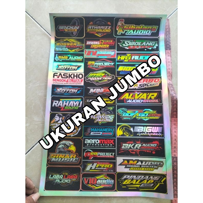 

STIKER SOUND | STIKER AUDIO | STIKER SOUNDSYSTEM | STIKER PAK | STIKER 1 LEMBAR