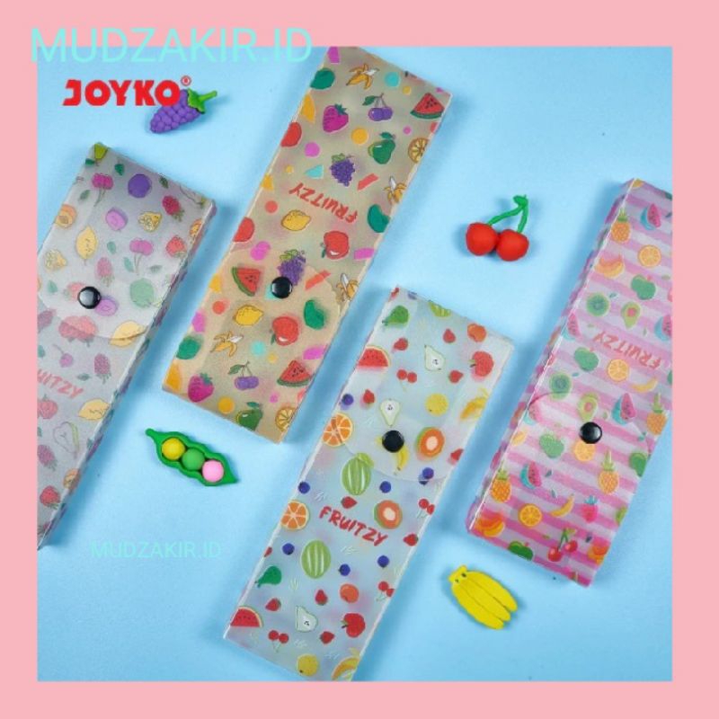 

[MD] TEMPAT PENCIL JOYKO MOTIF FRUIT BAHAN PLASTIK