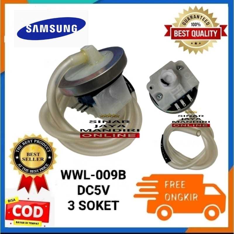 Sensor Water Level Mesin Cuci Samsung + Selang 1 Tabung