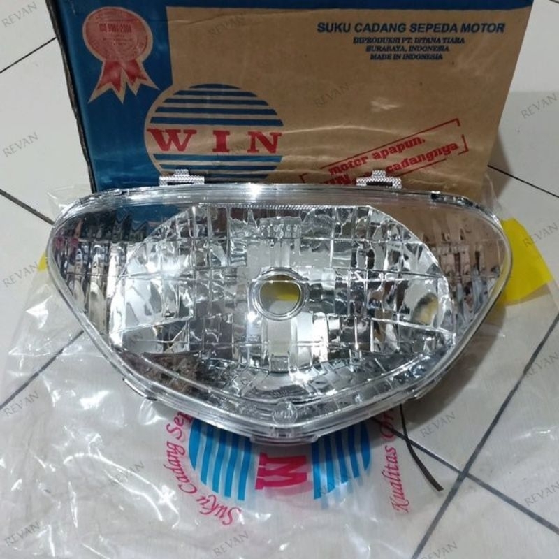 Reflektor  lampu depan  Mio  sporty 5 TL lama / lampu reflektor depan mio lama sporty