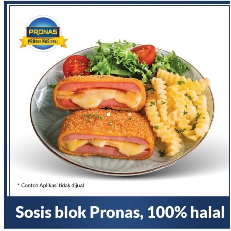 

Pronas Beef Luncheon 198 gr Kornet Sapi Blok Kaleng