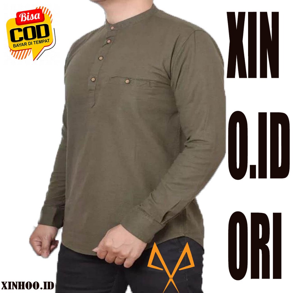 PROMO KOKO AGERA SAJUAK MAXMO Baju Koko Lengan Panjang Agera Kemeja Shanghai Lengan Panjang Sajuak K
