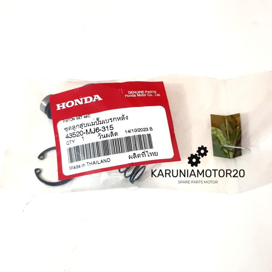 Seal Master Rem Belakang CB150/CBR/CRF/Sonic/GTR Original AHM Thailand