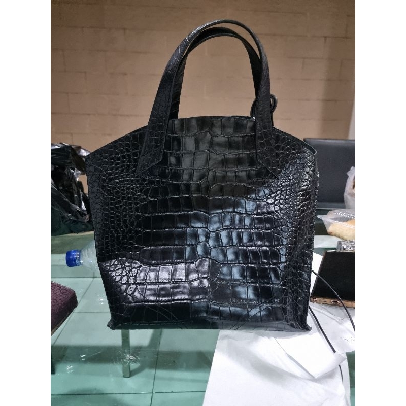 FURLA TAS KULIT BUAYA ASLI /ORIGINAL PRELOVED (BRG SECOND)