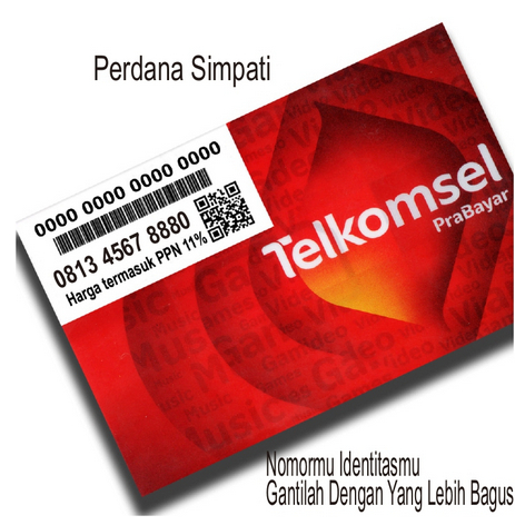 Nomor Cantik Simpati Super Hoki 888 7888 78880 345 3456 34567 345678 3456788 34567888 345678880 456 