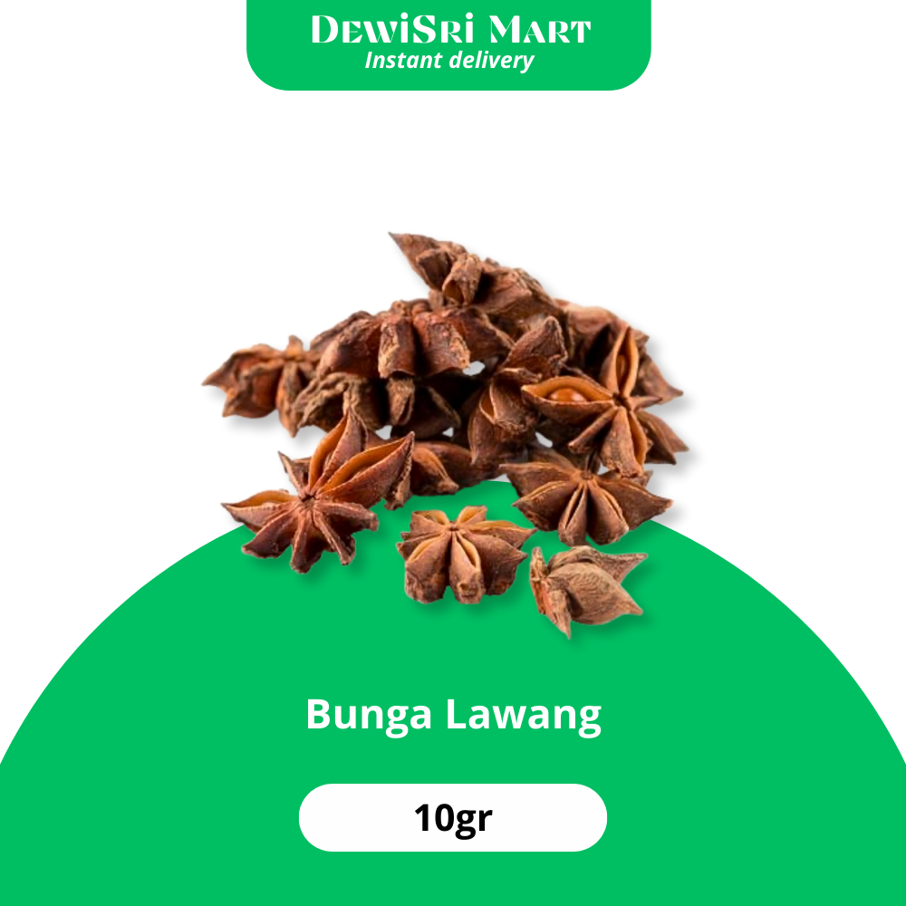 

Bunga lawang/pekak 10gr - Dewi Sri Mart