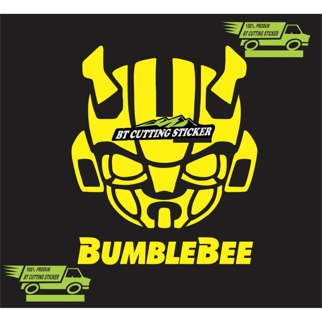sticker bumblebee sticker mobil sticker tranformers sticker bumblebee stiker mobil
