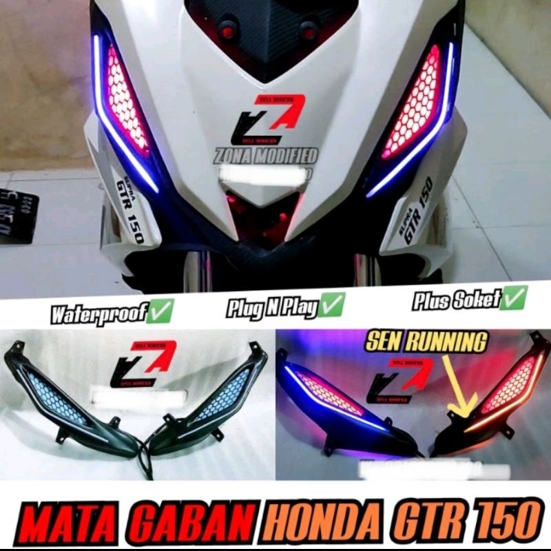 MATA GABAN HONDA SUPRA GTR 150 + SEN RUNNING
