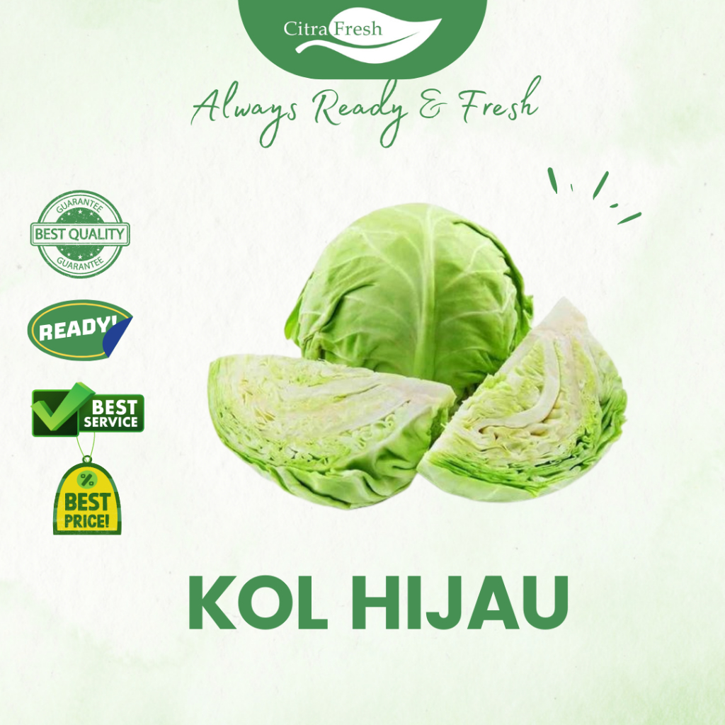 

CITRA FRESH - Kol Hijau 1 Kg - Selalu Ready dan Fresh