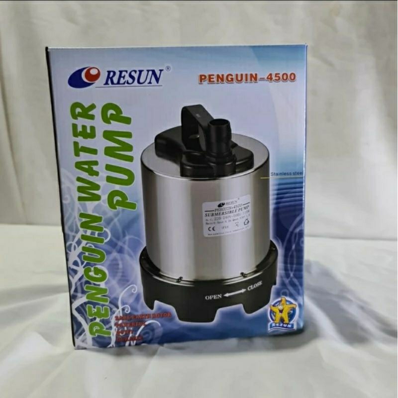 Resun penguin 4500 water pump resun penguin 4500