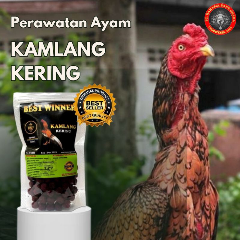KAMLANG KERING BEST WINNER - KAMLANG AYAM ADUAN 50 gram