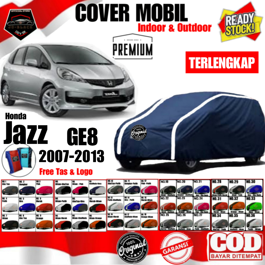 Cover Mobil, Cover Mobil Jazz GE8 ,Cover Mobil Jazz, Sarung Mobil, Sarung Mobil Jazz, Cover Mobil An