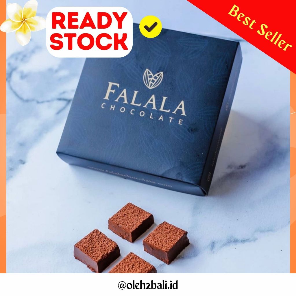 Falala Chocolate Bali Small Box / Square Box