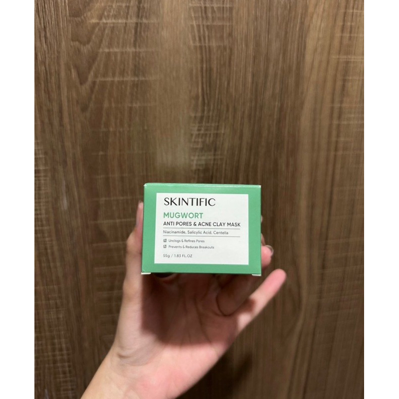 Preloved Skintific Mugwort Clay Mask