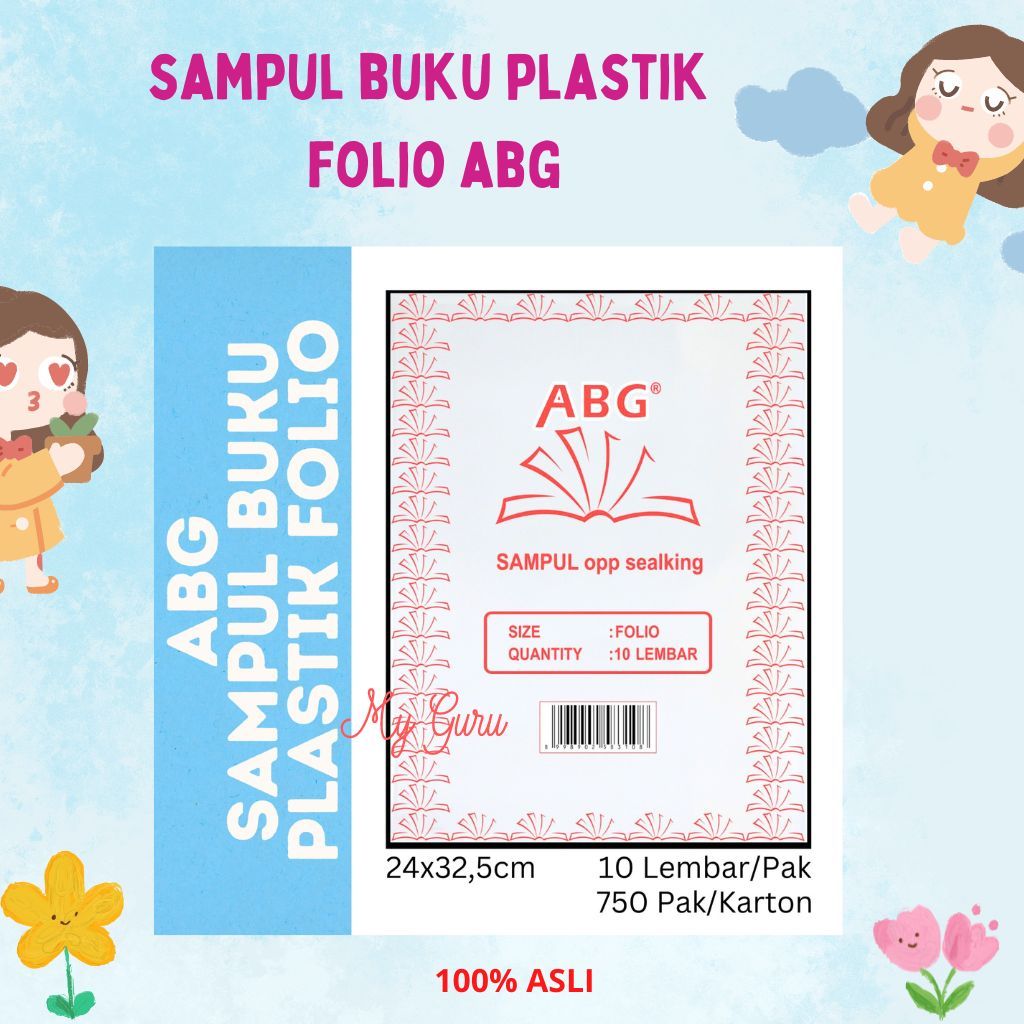 

[PAK] SAMPUL FOLIO PANDA 0.06 POP1 / FOLIO ABG / SAMPUL PLASTIK / HORE
