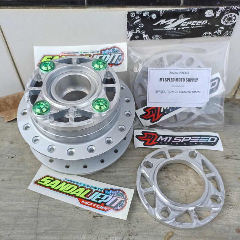 SPACER ADAPTOR PLENDES PIRINGAN CAKRAM JUPITER KLX DTRACKER BREMBO DUCATI EVO PLENDES TROMOL