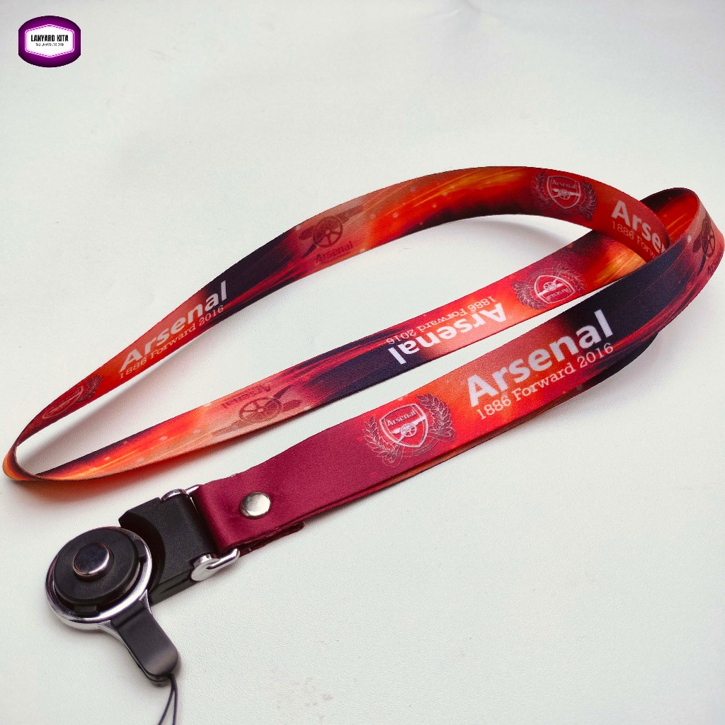 

LANYARD TALI GANTUNGAN ID CARD ARSENAL