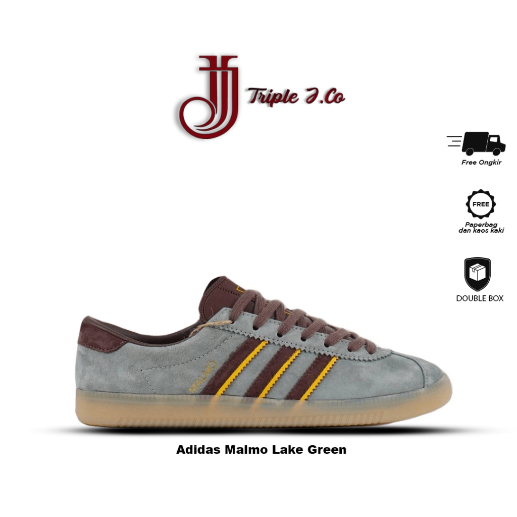 Sneakers Malmo Green Brown