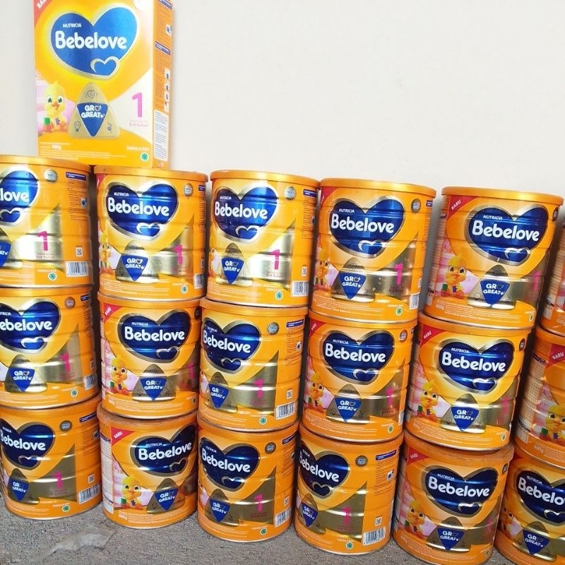 Kaleng Susu Bebelac 3 800gr / bebelac 1+ 800gr Kemasan Baru Kondisi Bekas