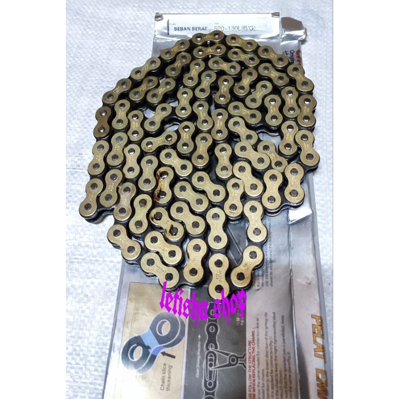 RANTE RODA 520-130 CBR 250/NINJA 250 520-108 200 NS CHOHO 520-106 TIGER CHOHO