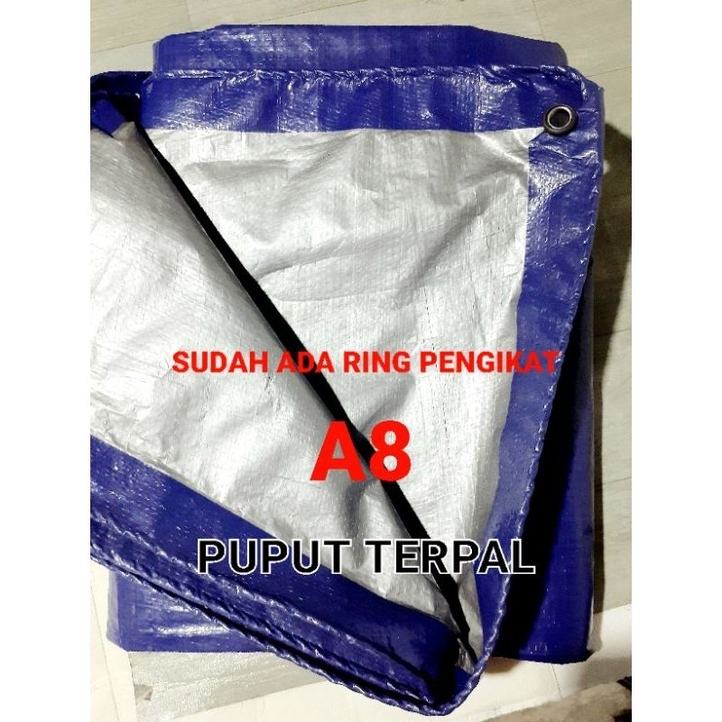 Terpal tenda A8 4x4 4x5 4x6 meter / terpal tenda murah / terpal pick up / terpal alas padi
