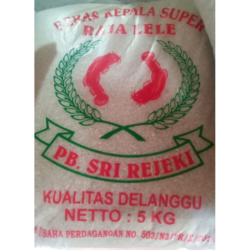 

Beras rojo lele premium kemasan 5 kg