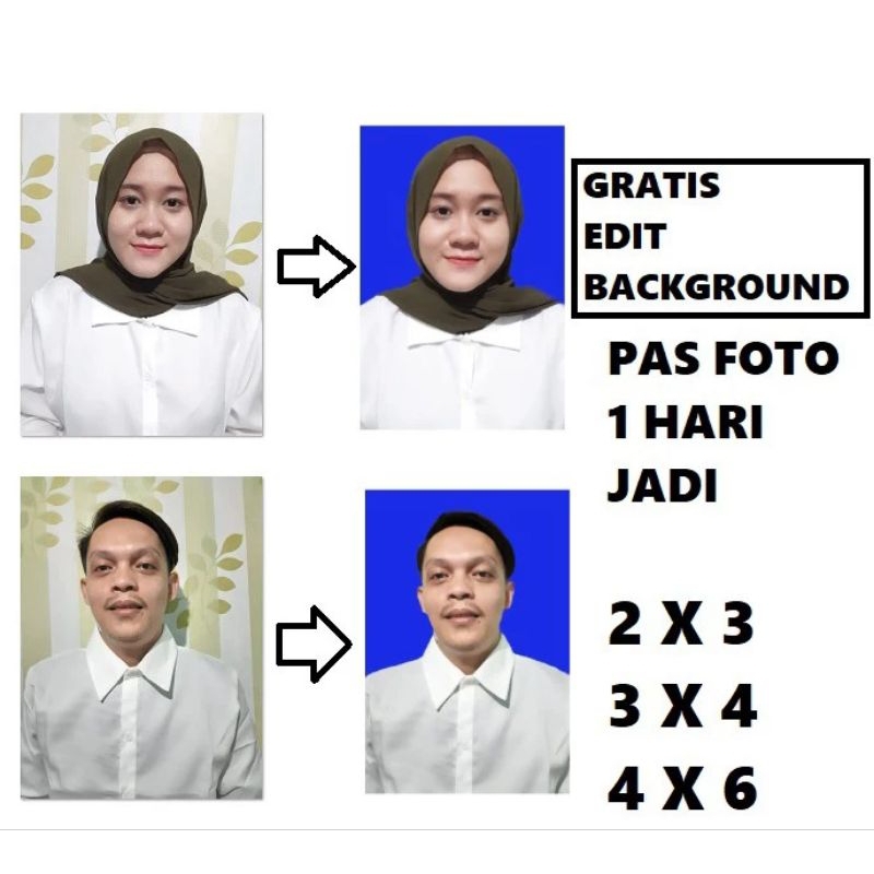 

CETAK PAS FOTO BEBAS BACKGROUND 1HARI JADI MURAH